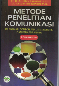 Image of Metode Penelitian Komunikasi
