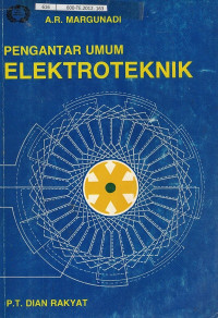 Image of Pengantar Umum Elektroteknik