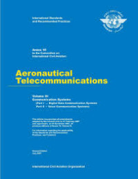 Image of Annex 10 Aeronautical Telecommunication Vol 3 - Communication Systems (E-Book)