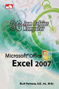 Image of 36 Jam Belajar Microsoft Office Excel 2007