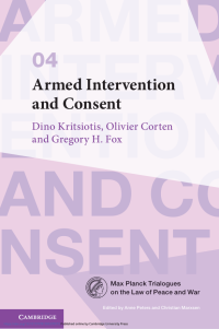 Image of Armed intervention and consent (E-BOOK)