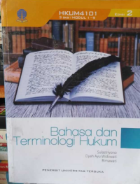 Image of Bahasa dan Terminologi Hukum