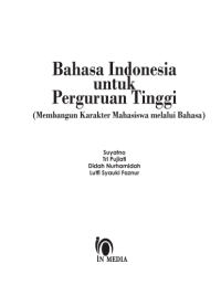 Image of Bahasa Indonesia Untuk Perguruan Tinggi (E-Book)
