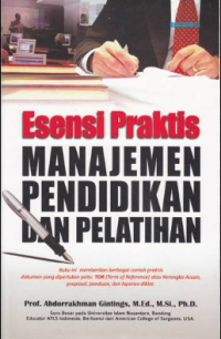 Image of Esensi Praktis Manajemen Pendidikan Dan Pelatihan