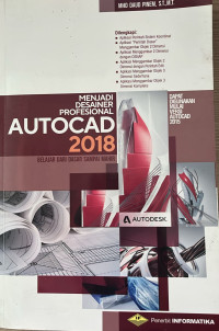 Image of Menjadi Desainer Profesional AUTOCAD 2018