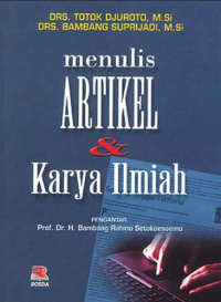 Image of Menulis Artikel & Karya Ilmiah