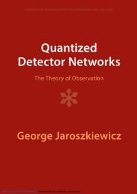 Image of Quantized Detector Networks The Theory of Observation (E-Book)
