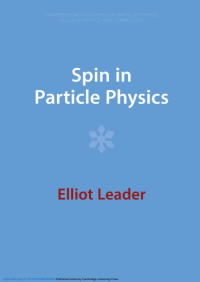 Image of Spin In Particle Physics (E-Book)