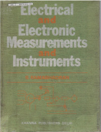 Image of Electrical And Electronic Measurements And Instruments