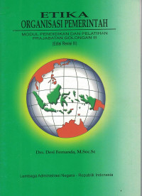 Image of Etika Organisasi Pemerintah