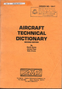 Image of Aircraft Technical Dictionary