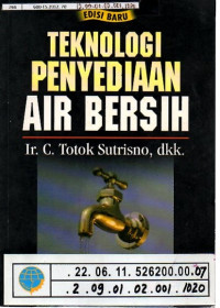 Image of Teknologi Penyediaan Air Bersih