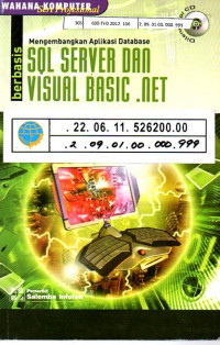 Image of SQL SERVER DAN VISUAL BASIC .NET