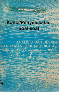 Image of Kunci/Penyelesaian Soal-soal Analisis dan Desain Rangkaian Terpadu Digital