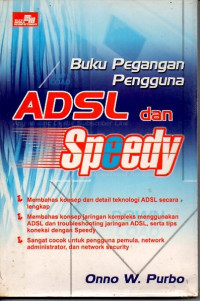 Image of Buku Pegangan Pengguna ADSL dan Speedy