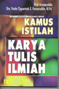 Image of Kamus Istilah Karya Tulis Ilmiah