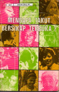 Image of Mengapa Takut Bersikap Terbuka ?