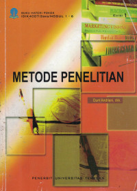 Image of Metode Penelitian