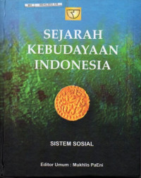 Image of Sejarah Kebudayaan Indonesia Sistem Sosial