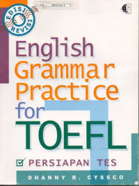 Image of English Grammar Practice for TOEFL