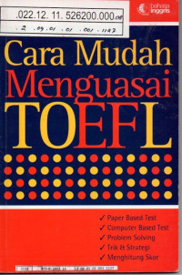 Image of Cara Mudah Menguasai TOEFL