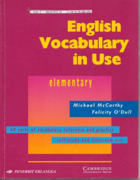 Image of English Vocabulary in Use