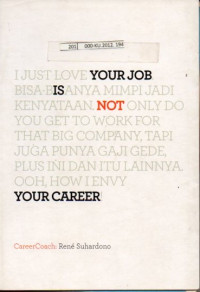 Image of Your Job Is Not Your Career